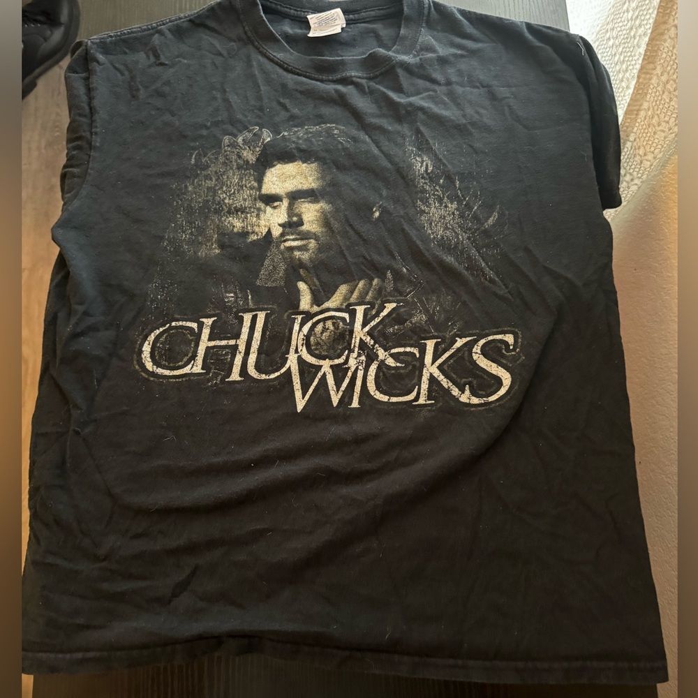 Band tee. Chuck Wicks size medium